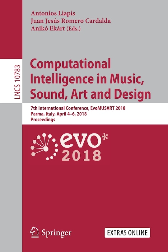 Couverture_Computational Intelligence In Music, Sound, Art And Design