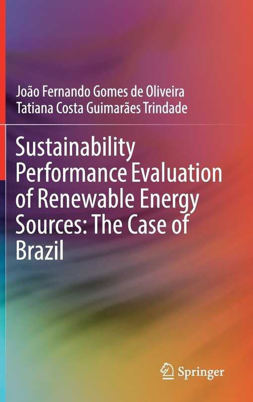 Front cover_Sustainability Performance Evaluation Of Renewable Energy Sources