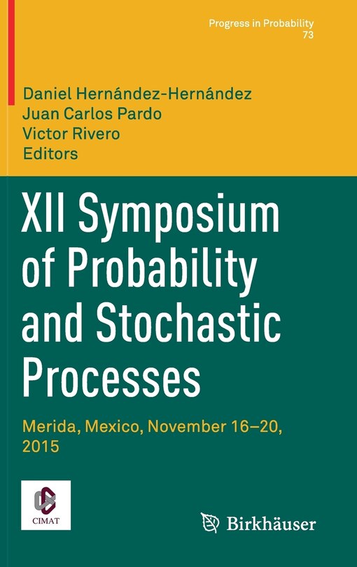 Front cover_Xii Symposium Of Probability And Stochastic Processes