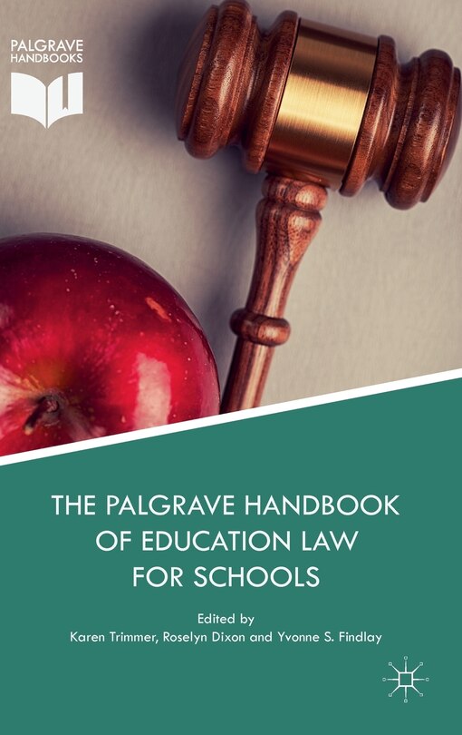 Couverture_The Palgrave Handbook Of Education Law For Schools