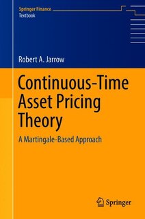 Front cover_Continuous-time Asset Pricing Theory