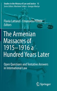 Front cover_The Armenian Massacres Of 1915-1916 A Hundred Years Later