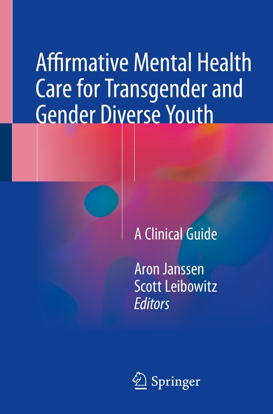 Front cover_Affirmative Mental Health Care For Transgender And Gender Diverse Youth