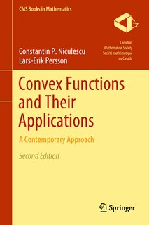 Couverture_Convex Functions And Their Applications