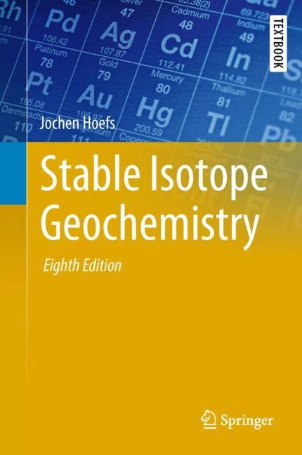 Front cover_Stable Isotope Geochemistry