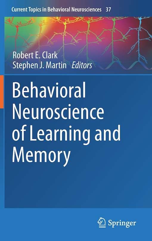 Front cover_Behavioral Neuroscience Of Learning And Memory