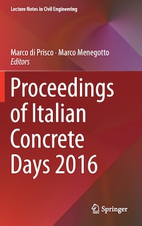 Front cover_Proceedings Of Italian Concrete Days 2016