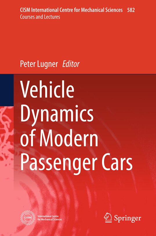 Front cover_Vehicle Dynamics Of Modern Passenger Cars