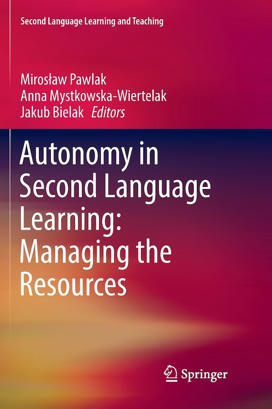 Front cover_Autonomy In Second Language Learning