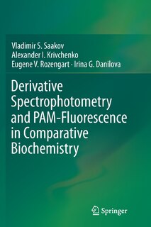 Front cover_Derivative Spectrophotometry And Pam-fluorescence In Comparative Biochemistry