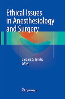 Couverture_Ethical Issues In Anesthesiology And Surgery