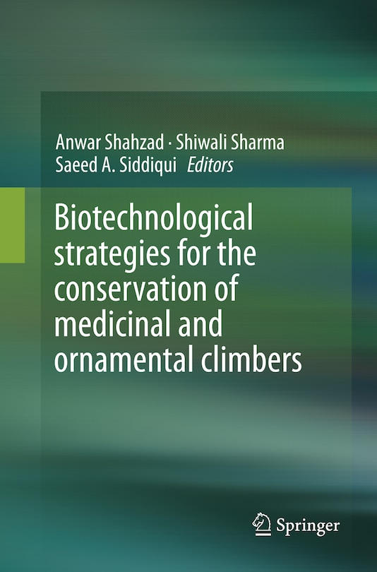 Couverture_Biotechnological Strategies For The Conservation Of Medicinal And Ornamental Climbers