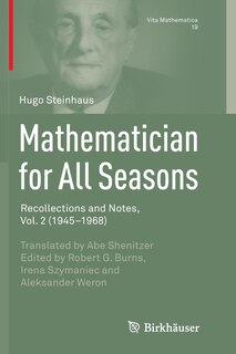 Couverture_Mathematician For All Seasons