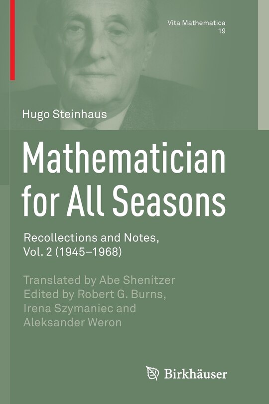 Couverture_Mathematician For All Seasons