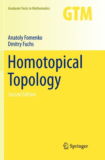 Front cover_Homotopical Topology