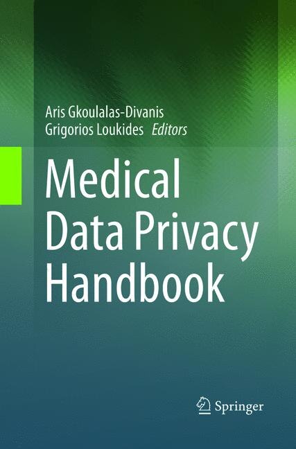 Front cover_Medical Data Privacy Handbook