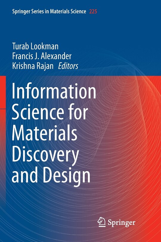 Couverture_Information Science for Materials Discovery and Design