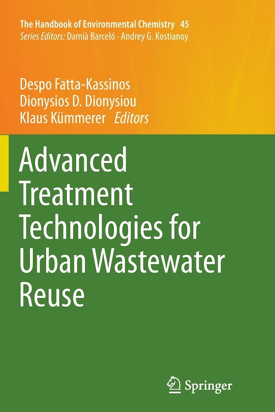 Couverture_Advanced Treatment Technologies For Urban Wastewater Reuse