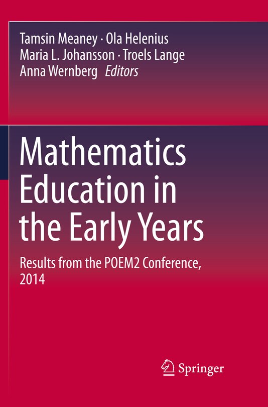 Couverture_Mathematics Education In The Early Years