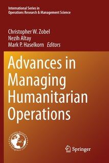 Front cover_Advances in Managing Humanitarian Operations