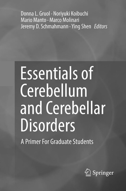 Couverture_Essentials Of Cerebellum And Cerebellar Disorders