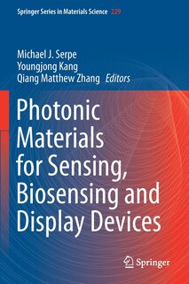 Couverture_Photonic Materials For Sensing, Biosensing And Display Devices