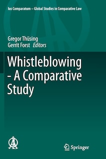 Couverture_Whistleblowing - A Comparative Study