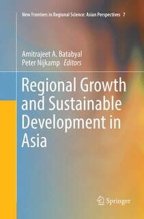 Front cover_Regional Growth And Sustainable Development In Asia