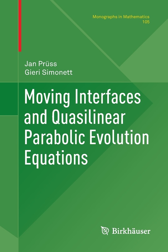 Couverture_Moving Interfaces And Quasilinear Parabolic Evolution Equations