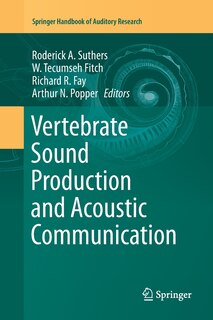 Front cover_Vertebrate Sound Production And Acoustic Communication
