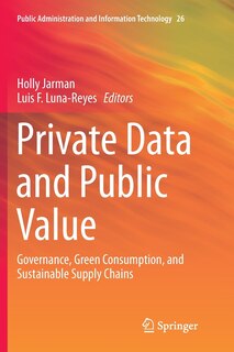 Front cover_Private Data And Public Value