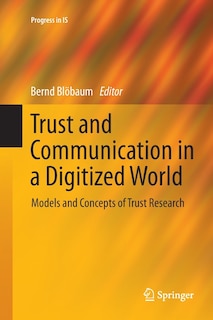 Couverture_Trust and Communication in a Digitized World