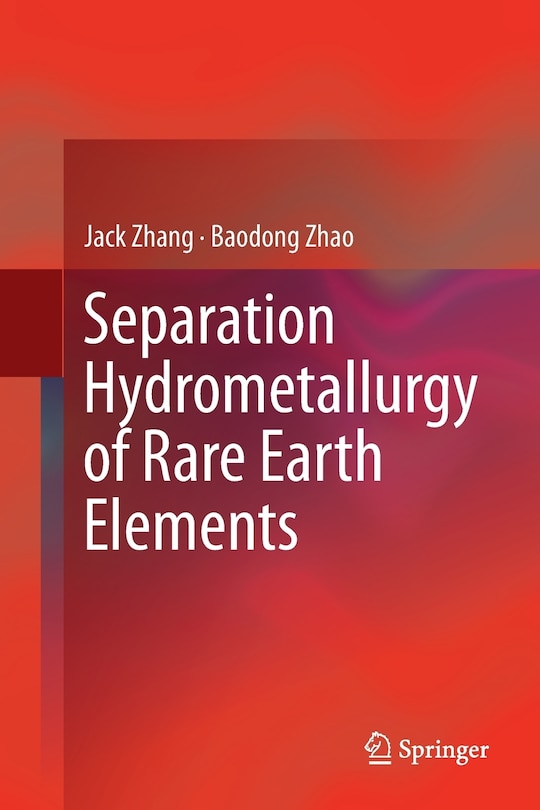 Front cover_Separation Hydrometallurgy Of Rare Earth Elements