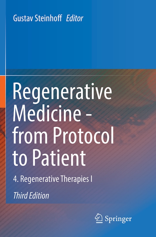 Couverture_Regenerative Medicine - From Protocol To Patient
