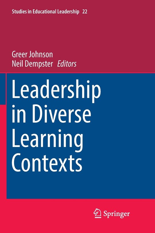 Front cover_Leadership In Diverse Learning Contexts
