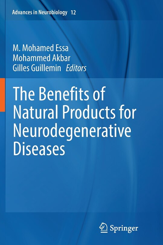 Front cover_The Benefits Of Natural Products For Neurodegenerative Diseases