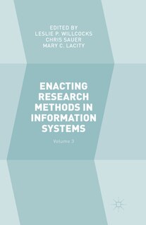 Front cover_Enacting Research Methods In Information Systems