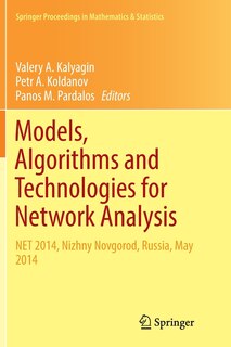 Front cover_Models, Algorithms And Technologies For Network Analysis