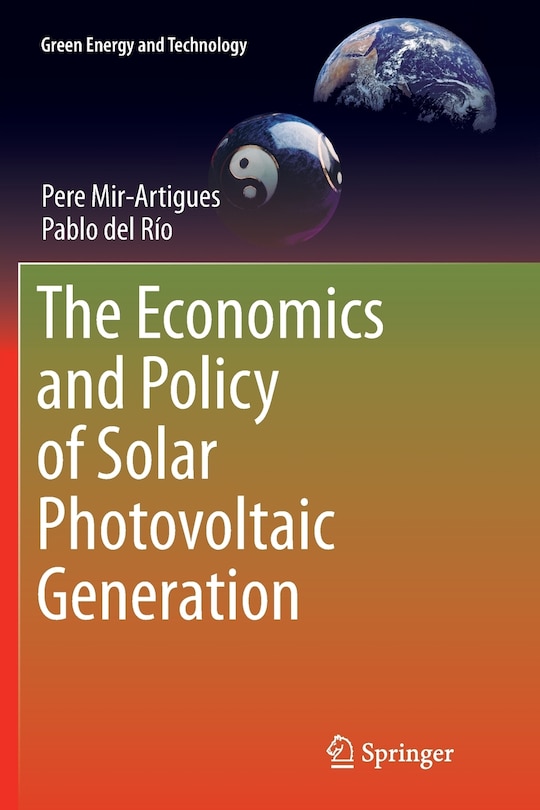 Couverture_The Economics And Policy Of Solar Photovoltaic Generation