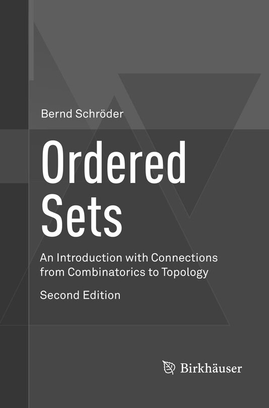 Front cover_Ordered Sets