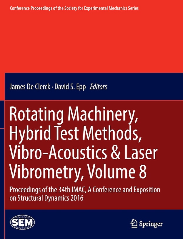 Front cover_Rotating Machinery, Hybrid Test Methods, Vibro-acoustics