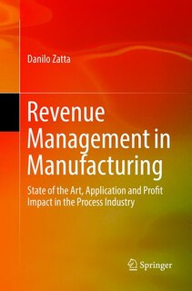 Front cover_Revenue Management In Manufacturing
