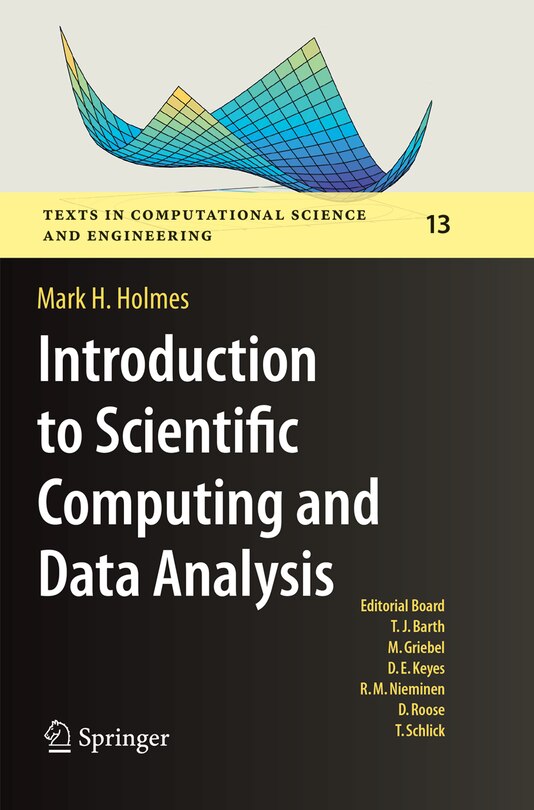 Front cover_Introduction To Scientific Computing And Data Analysis