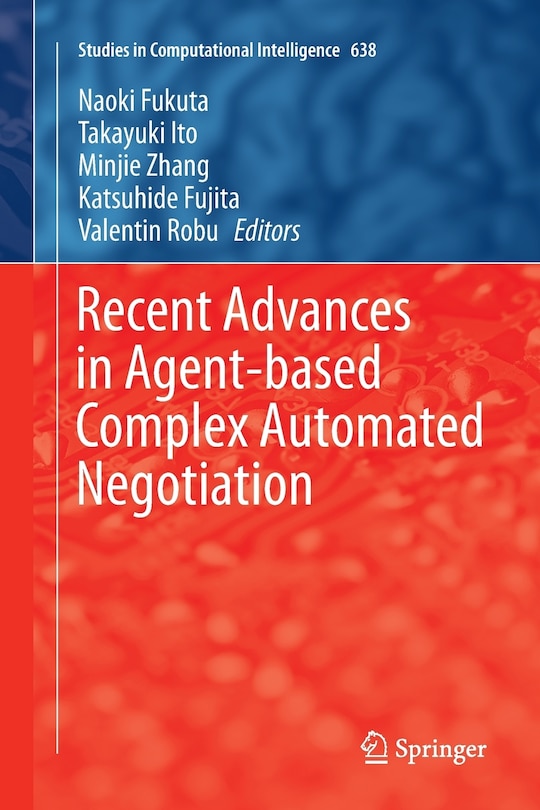 Front cover_Recent Advances In Agent-based Complex Automated Negotiation