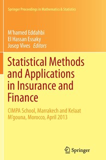 Front cover_Statistical Methods And Applications In Insurance And Finance