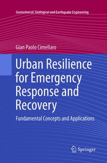 Front cover_Urban Resilience For Emergency Response And Recovery