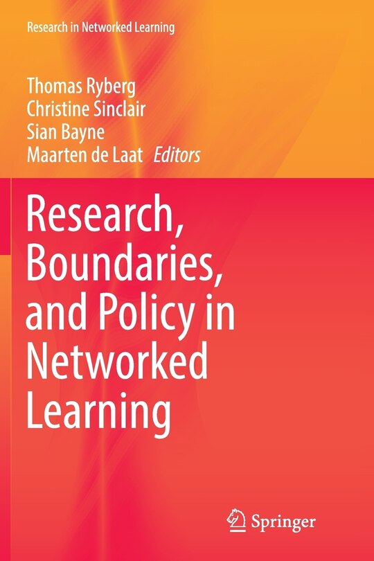 Front cover_Research, Boundaries, And Policy In Networked Learning