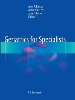 Front cover_Geriatrics For Specialists