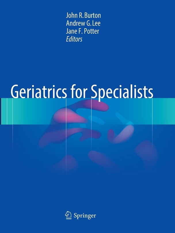 Front cover_Geriatrics For Specialists