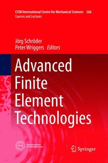 Front cover_Advanced Finite Element Technologies